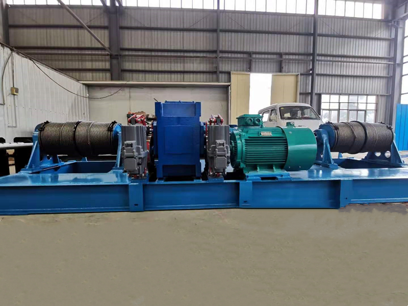 Electric Double Drum Gate Winch for Hydroelectric Power Plants and Dams